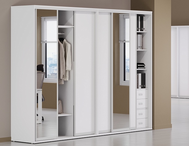 фото Шкафы-Купе Maris White №2