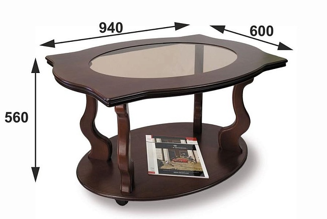 фото Столик Берже 3С (на колесах) №2