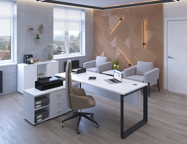 фото кабинет Onix White №3