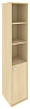 Офисный шкаф высокий узкий полузакрытый(Л/Пр)