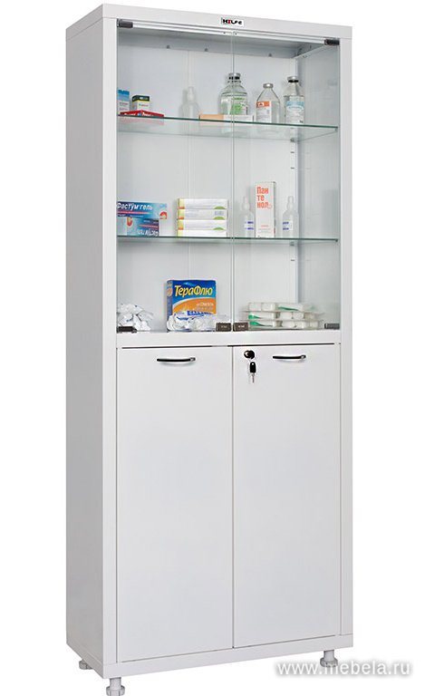 Шкаф медицинский HILFE МД 2 1670/SG Шкаф медицинский HILFE МД 2 1670/SG