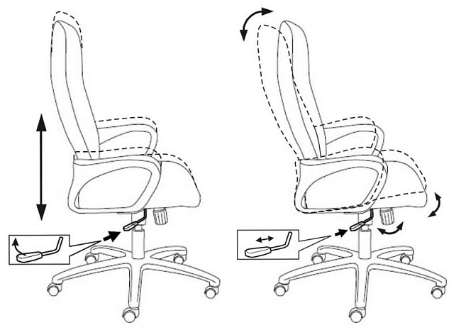 фото кресло CH-818AXSN №4