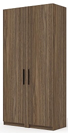 Офисный шкаф высокий закрытый (полки ЛДСП)
