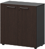 Офисный шкаф низкий закрытый