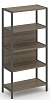 Односекционный стеллаж четырехярусный
