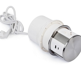 Розетка круглая G10703N-2AC