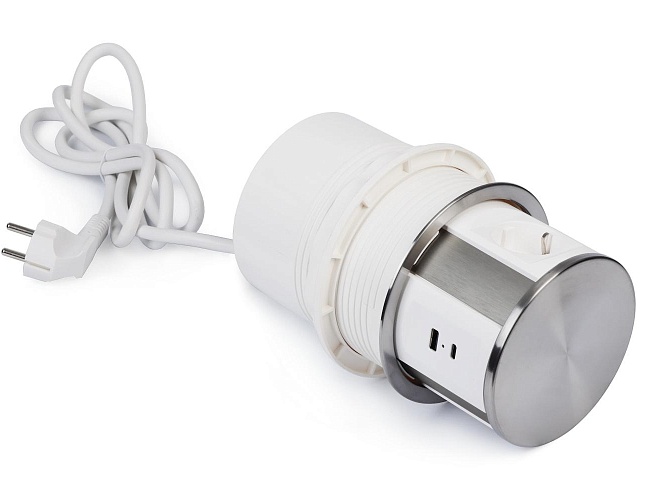 фото Розетка круглая G10703N-2AC