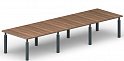 Прямоугольный модульный Стол для совещаний Прямоугольный модульный Стол для совещаний