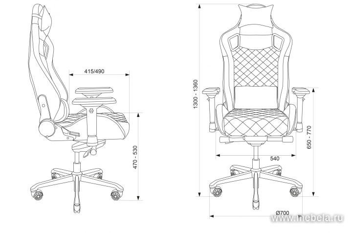кресло Knight Titan