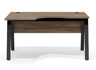 Стол эргономичный на металлокаркасе (левый)