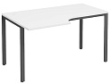 Стол письменный Комфорт на П-образном металлокаркасе (левый)