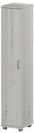 Шкафузкий высокий закрытый 1 дверь (ЛДСП)