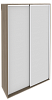 Офисный шкаф-купе для одежды (двери – 2шт. Зеркала)