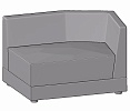 Диван с 1-яр. спинкой справа от сидящего
