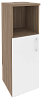 Офисный шкаф средний узкий (лев/прав)  Офисный шкаф средний узкий (лев/прав)