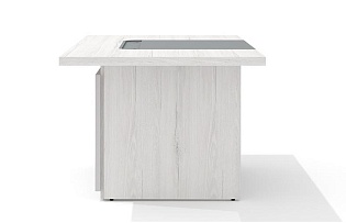 Стол руководителя с декор. траверсом