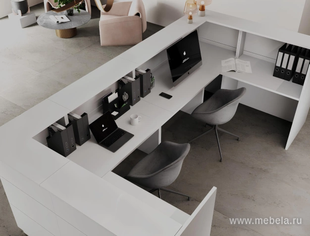 ресепшн Steel White