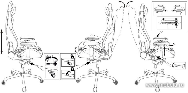 кресло Knight Titan BR