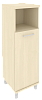Офисный шкаф средний узкий (левый/правый)