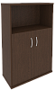 Офисный шкаф средний широкий (2 низкие двери ЛДСП)