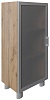 Офисный шкаф средний узкий (со стеклом) Офисный шкаф средний узкий (со стеклом)