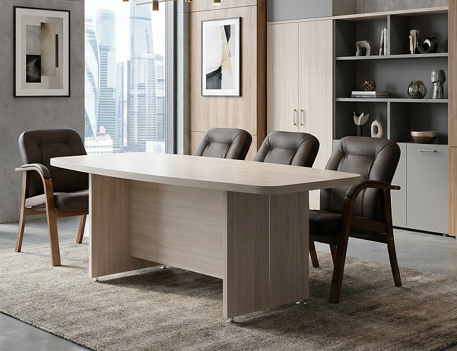 фото столы Belfast White