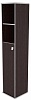 Офисный шкаф высокий узкий полузакрытый(Л/Пр)