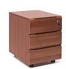 Мобильная офисная тумба с колёсиками и замком, 3 ящика Мобильная офисная тумба с колёсиками и замком, 3 ящика