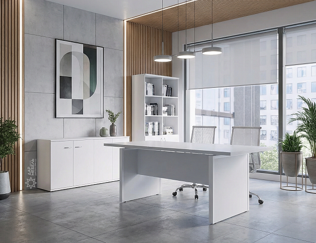 фото кабинет Steel Evo White №3