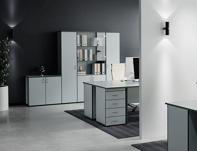 фото мебель Агат Серый №3