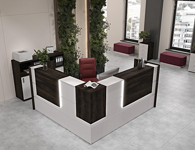 фото стойка ресепшн Оникс №5
