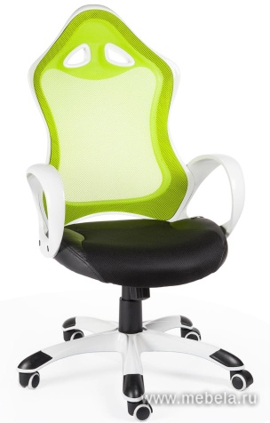 кресло Tesla white