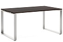 Стол руководителя (хромированные опоры)