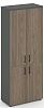 Офисный шкаф высокий широкий (2 низких + 2 средних фасада, задняя стенка ЛДСП Офисный шкаф высокий широкий (2 низких + 2 средних фасада, задняя стенка ЛДСП