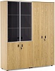 Офисный шкаф комбинированный для документов (4 двери)