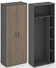 Гардероб широкий неглубокий, задняя стенка ЛДСП Гардероб широкий неглубокий, задняя стенка ЛДСП