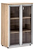 Офисный шкаф со стеклом