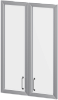 Комплект стеклянных дверей (матов.)