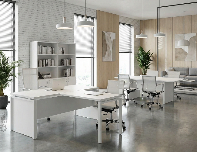 фото кабинет Steel Evo White №2