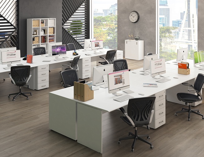 фото мебель для персонала Cloud №5