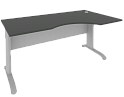 Стол эргономичный на металлокаркасе (правый)