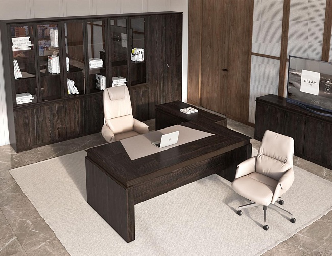 фото кабинет Franklin Шпон 