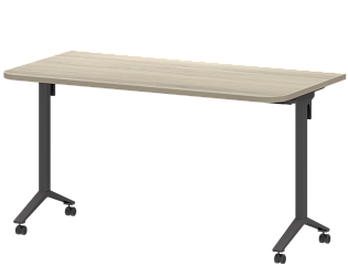 Стол мобильный складной радиусный (25мм)