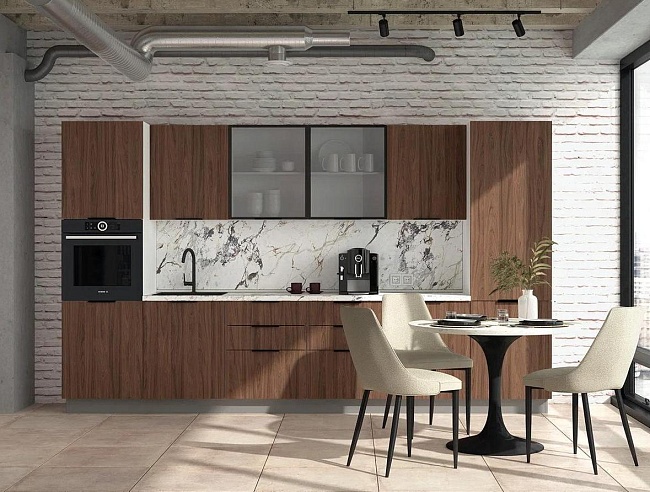 фото Офисная кухня Walnut