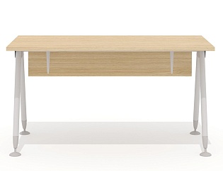 Стол прямой на металлокаркасе