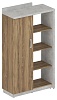 Офисный шкаф полуоткрытый, левый