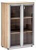 Офисный шкаф стекл. двери