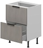 Шкаф кухонный напольный (2 ящика)