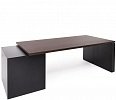 Стол руководителя с опорной тумбой
