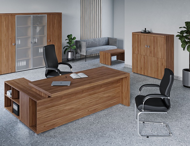 фото кабинет Солид Орех №4